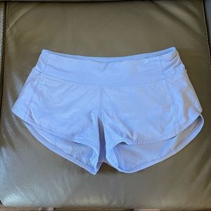 Lululemon Speed Up shorts (low rise)